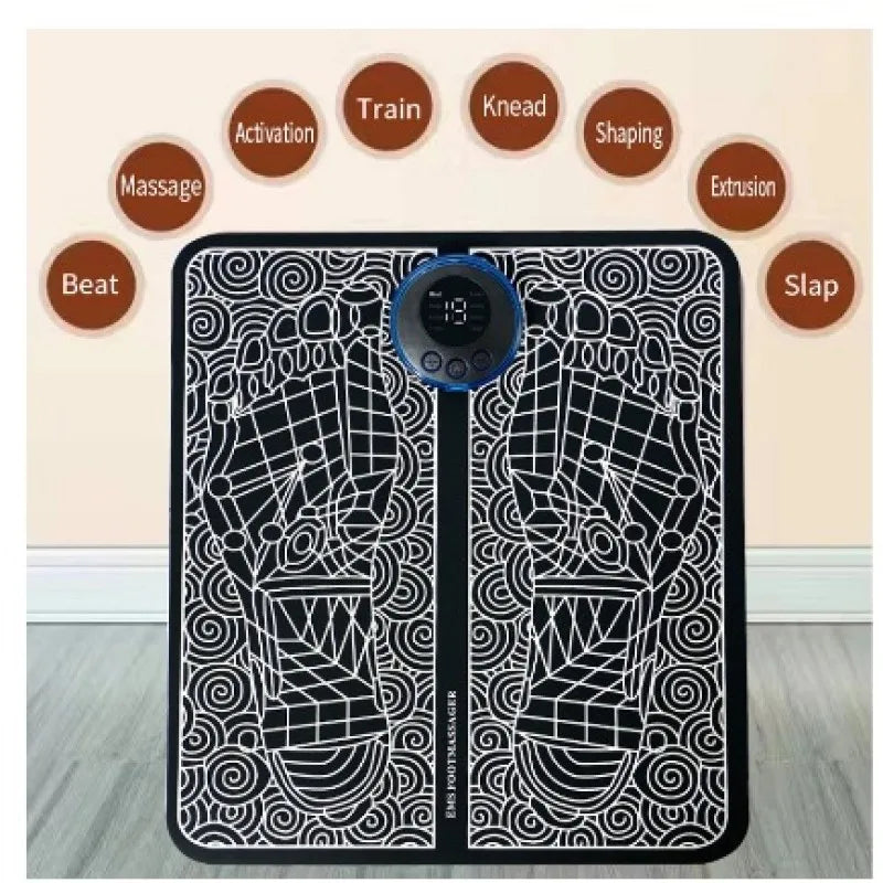 Massageador Elétrico De Pés Esteira Fisioterapia Músculo Cuidados Com A Saúde Relaxamento