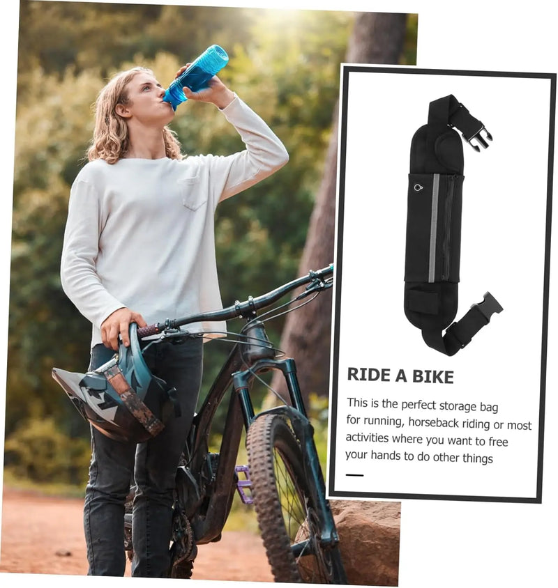 Bolsa de cintura esportiva para treino/corrida à prova d`'água