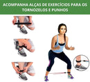 Kite extensor elastico multifunção 11 itens para funcional/musculação portátil