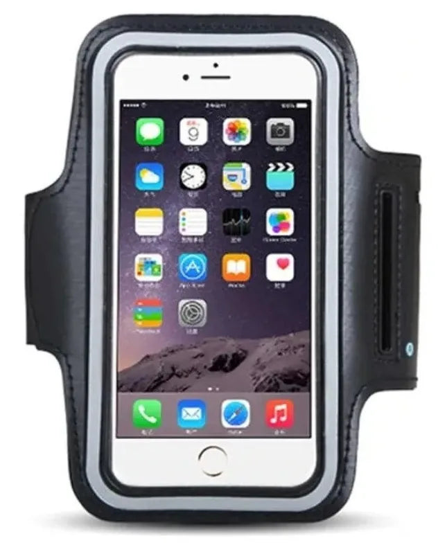 Braçadeira Porta Celular Treino Esporte Academia 4.7 e 5.5 Suporte universal