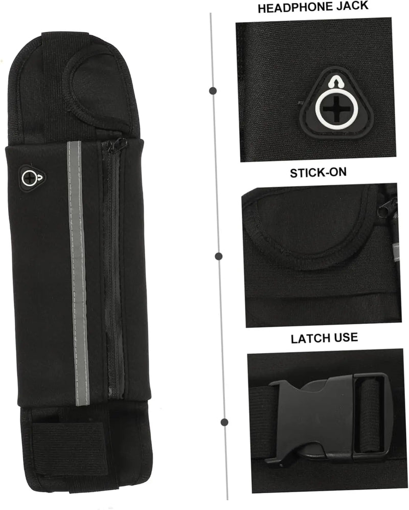 Bolsa de cintura esportiva para treino/corrida à prova d`'água