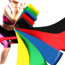 Kit 5 Faixas elásticas  Fisioterapia Multifuncional Crossfit