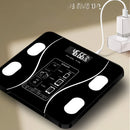 Balança digital de bioimpedância corporal Bluetooth até 180 kg com eesultado pelo app