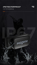 Sensor de frequência cardíaca Magene Mover H64 Dual Mode ANT Bluetooth
