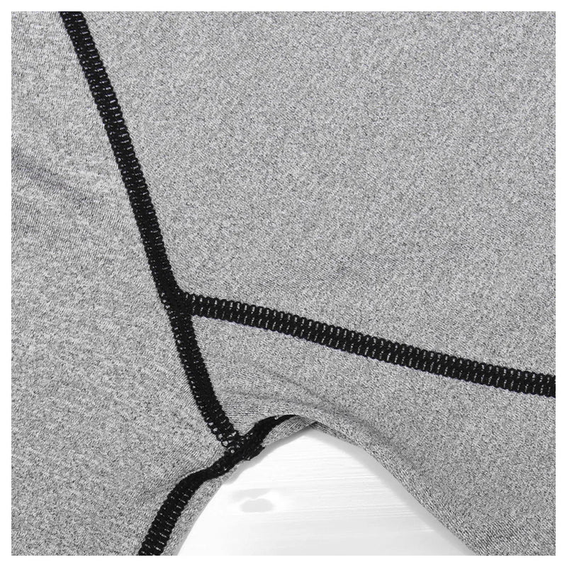 Camiseta esportiva masculina de secagem rápida para musculação e corrida/ compressão e alta performance