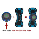 Massager pescoço maca patch adesivo traseiro estimulação muscular pulso patch fitness pescoço alívio da dor corporal