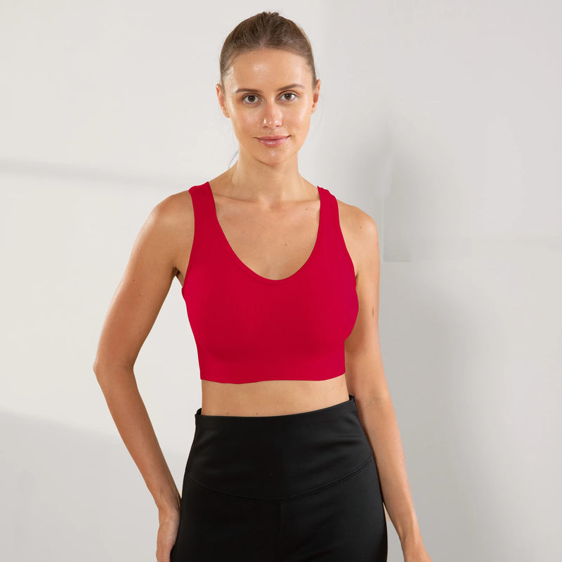 Top feminino para treino/ alta performance/antitranspirante
