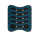 Massager pescoço maca patch adesivo traseiro estimulação muscular pulso patch fitness pescoço alívio da dor corporal