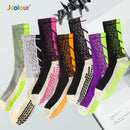 Kit 5 pares meias esportivas antitranspirante/antiderrapante alta performance