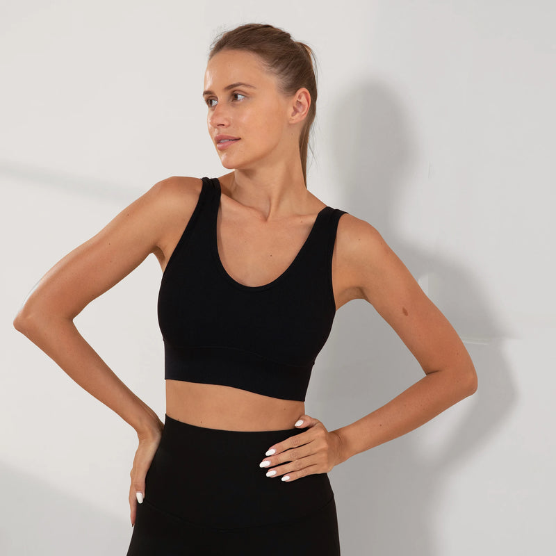 Top feminino para treino/ alta performance/antitranspirante