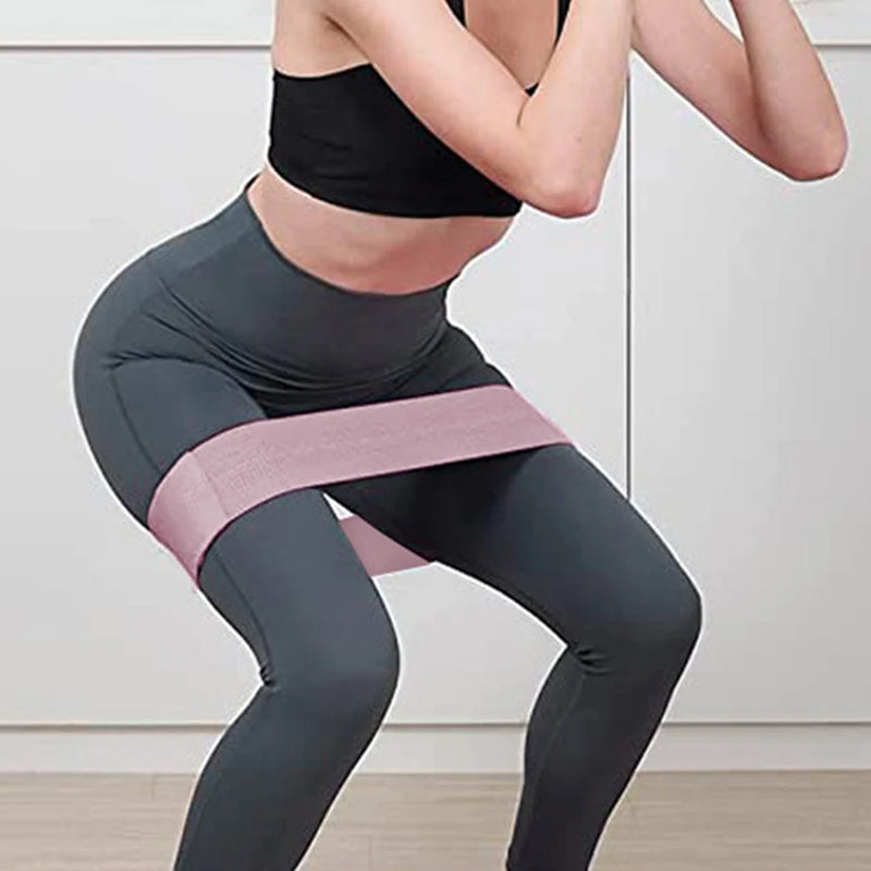 Faixas de resistência para treino pernas/glúteo yoga