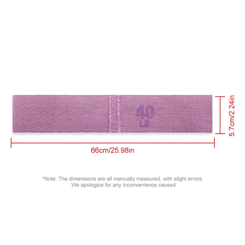 Faixas de resistência para treino pernas/glúteo yoga