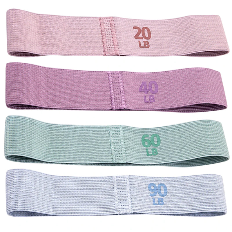 Faixas de resistência para treino pernas/glúteo yoga