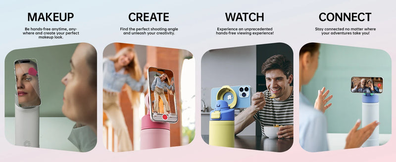 Garrafa Térmica Esportiva FEIJIAN em Aço Inoxidável com Suporte Magnético