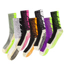 Kit 5 pares meias esportivas antitranspirante/antiderrapante alta performance