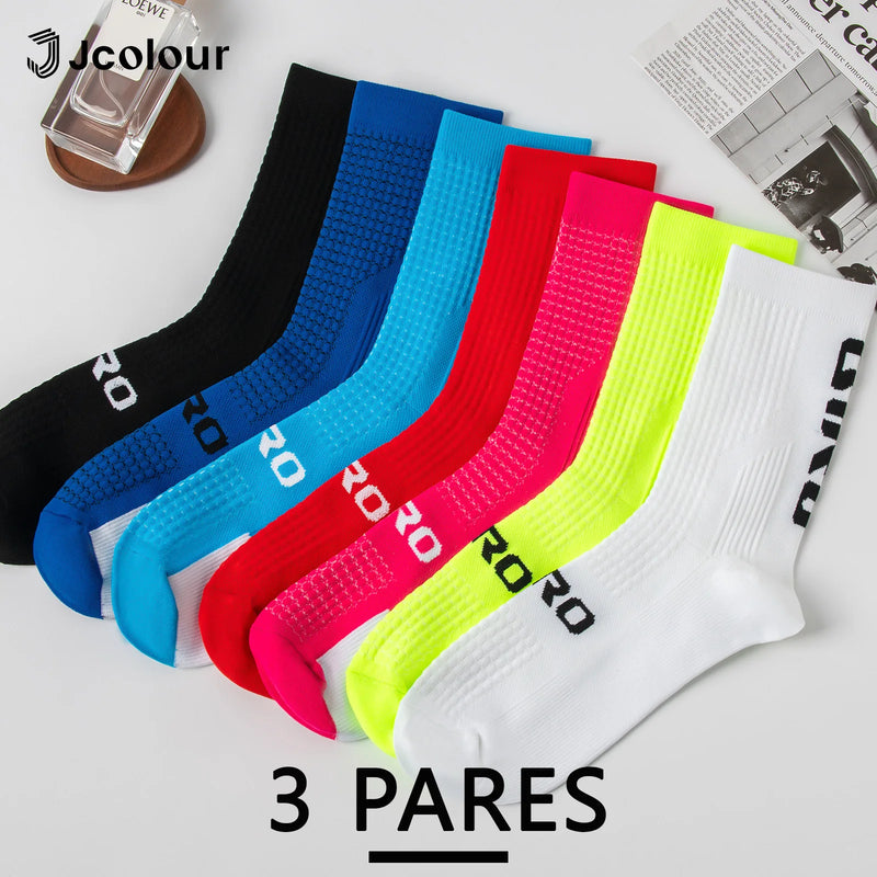 Meias para treino esportivo 3 pares