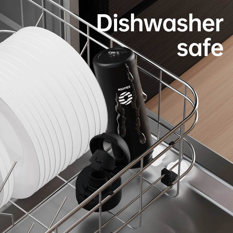 Garrafa Térmica Esportiva FEIJIAN em Aço Inoxidável com Suporte Magnético