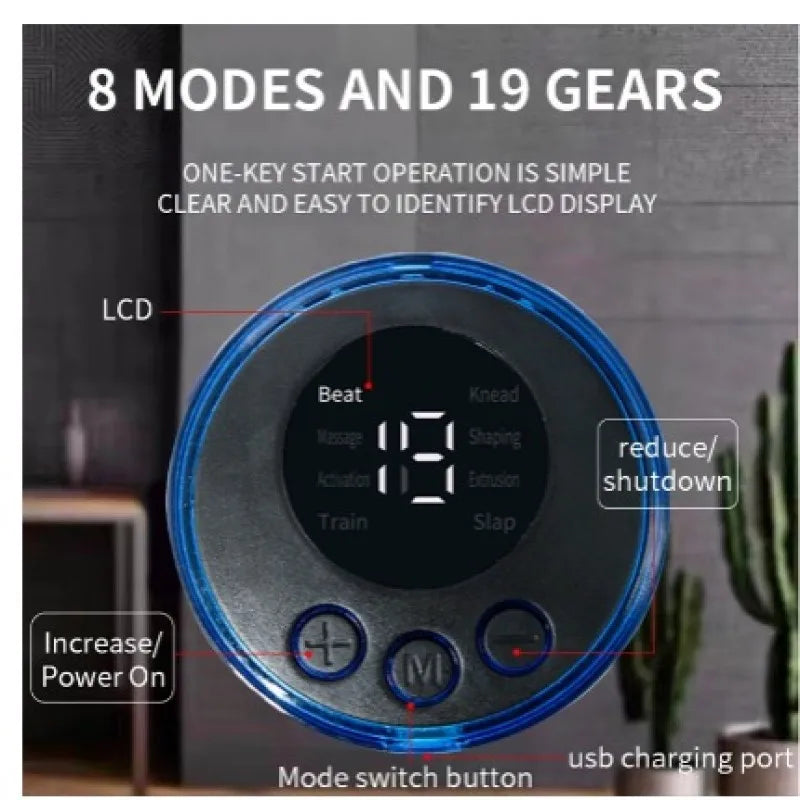 Massageador Elétrico De Pés Esteira Fisioterapia Músculo Cuidados Com A Saúde Relaxamento